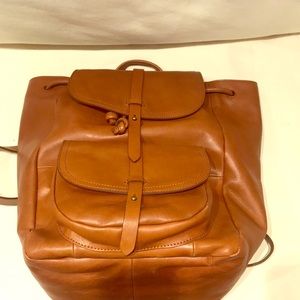 Madwell leather backpack NEVER USED